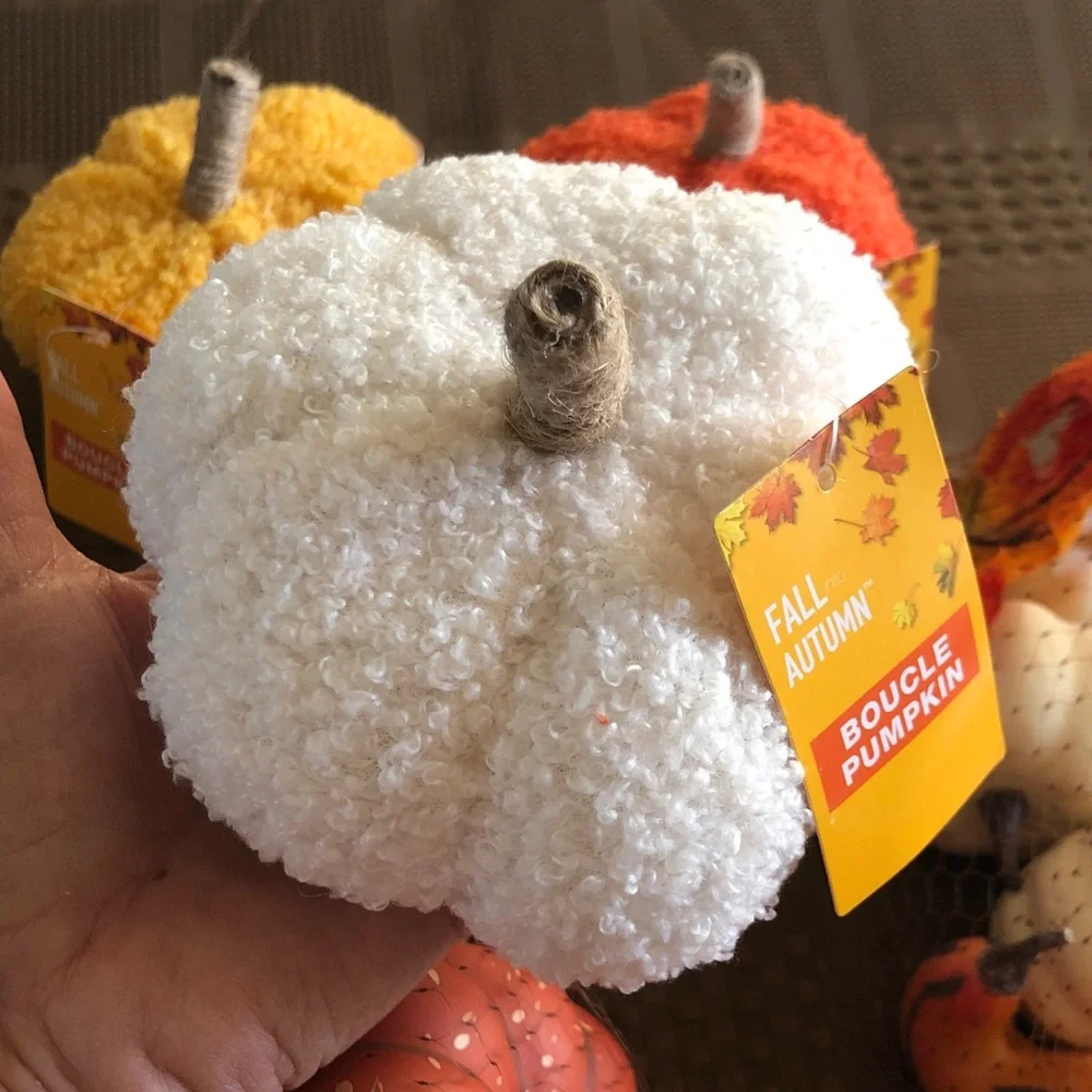 Decorative Fall Pumpkin Set - Picture 5 of 8